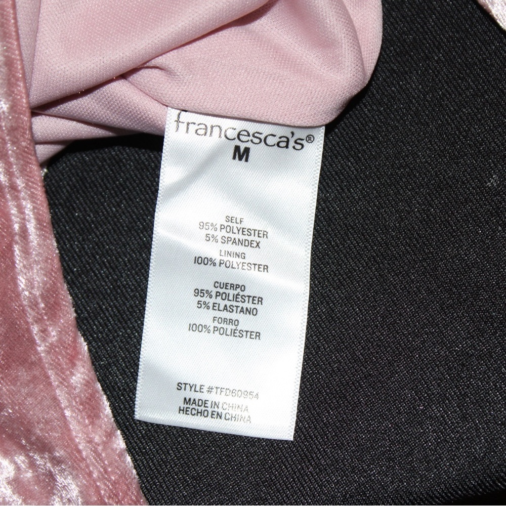 Francesca’s - Bodysuit - Pink - Medium - NWT - Picture 4 of 6